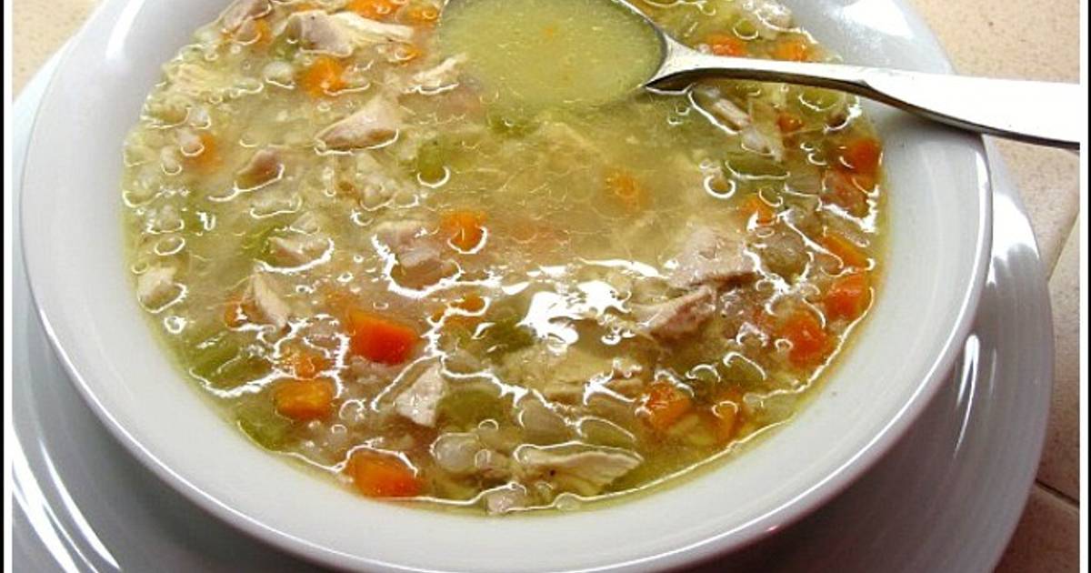 Chicken Rice Soup Recipe by Rebecca Hammock - Cookpad