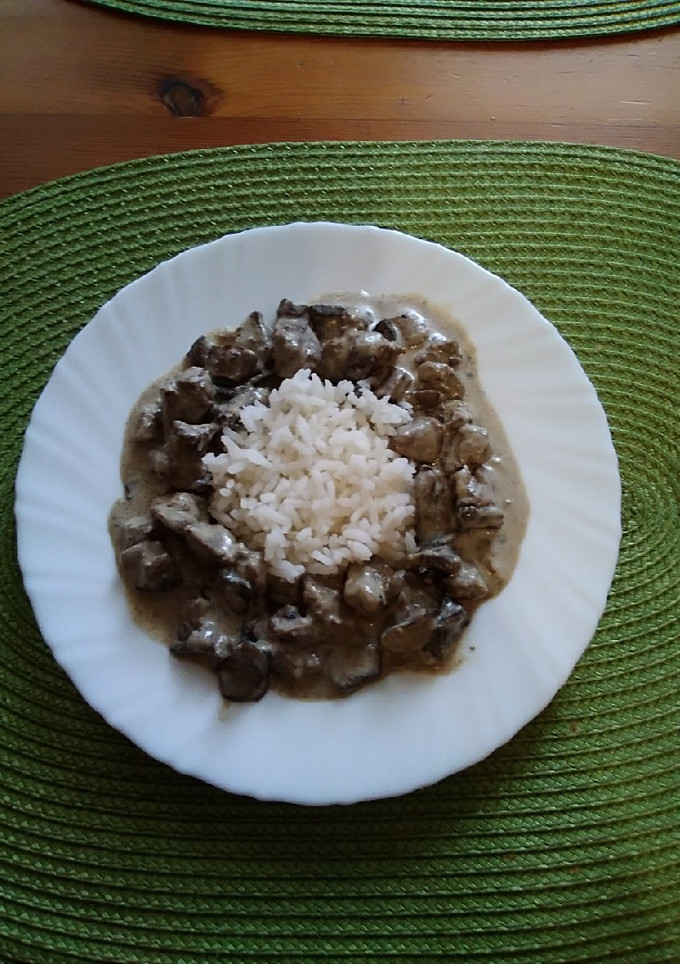 Börzsöny csirkemáj recept fotója