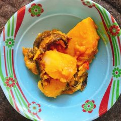 A picture of Yam pottage.