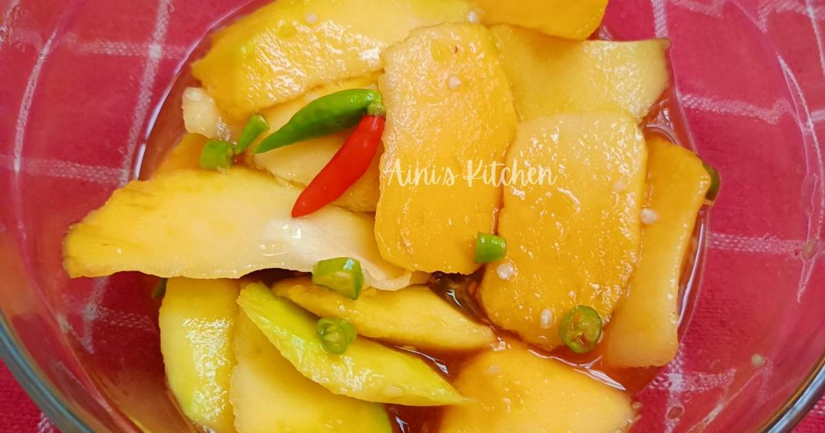 Resep Rujak Mangga Berkuah oleh Aini's Kitchen - Cookpad