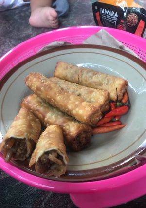 Foto resep Lumpia simple isi rebung dan wortel