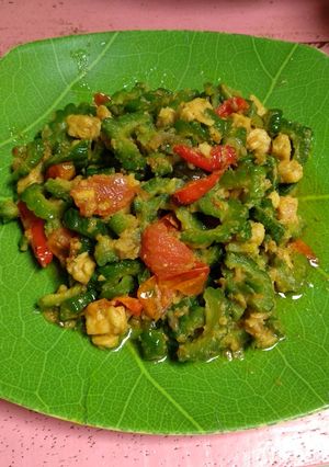 Foto resep Tumis pare tanpa pahit