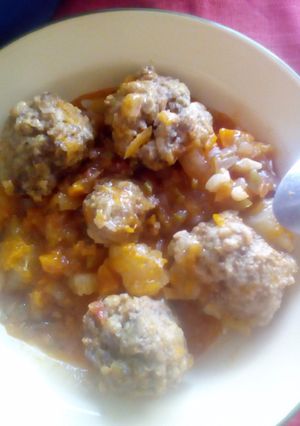 Una foto de Albóndigas en caldo
