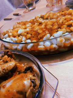 Una foto de Ñoquis de papa caseros con pollo 🍗