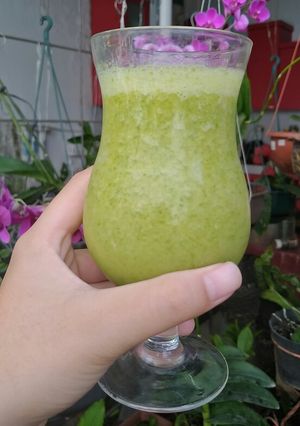 Foto resep Smoothie bayam