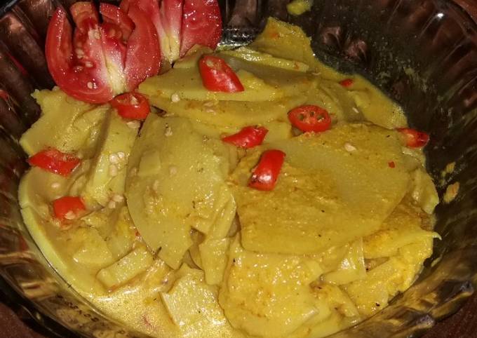 Anti Ribet, Memasak Rebung kuah santan Murah