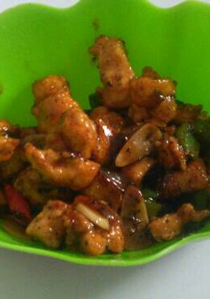 Foto resep Ayam bumbu lada hitam