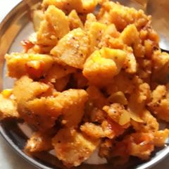 A picture of Instant Fry idli.