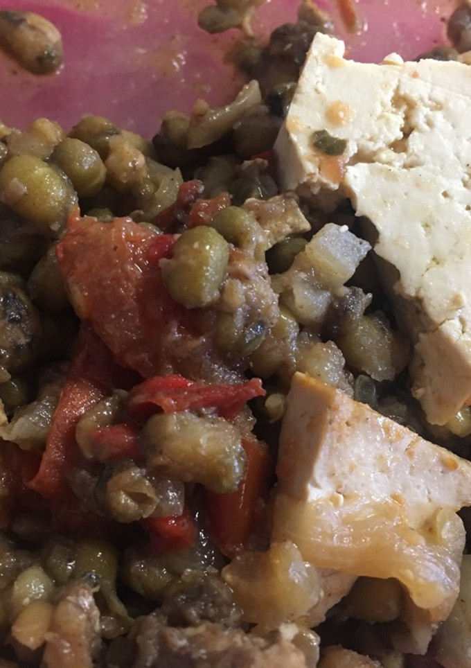 Una foto de Sofrito De Soja verde