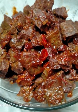 Foto resep Tumis Pedas Paru (kebug) Sapi