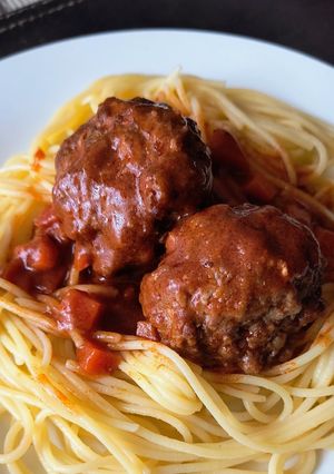 Una foto de Albóndigas de carne sin gluten