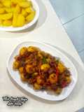 406. Telur Puyuh Tempe Lada Hitam