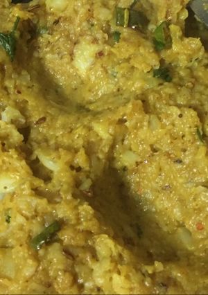 A picture of Oil free aloo ka chokha.