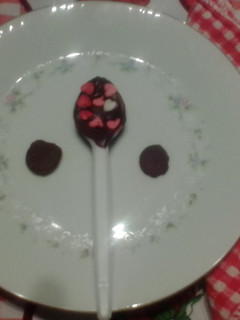 Una foto de Cucharitas chocolatosas