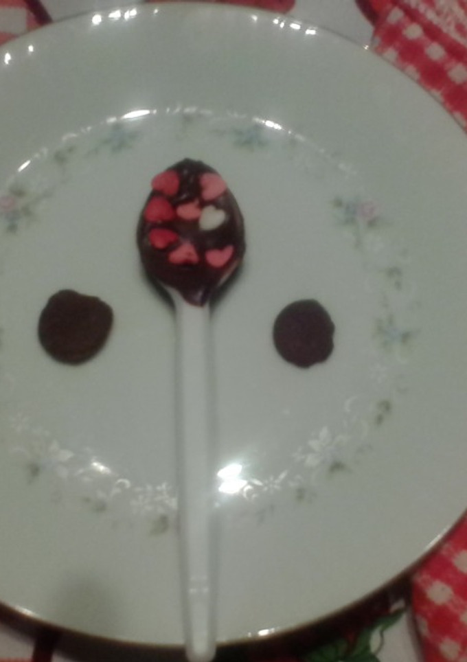 Una foto de Cucharitas chocolatosas