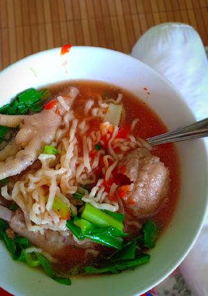 Foto resep Mie Baso Ceker