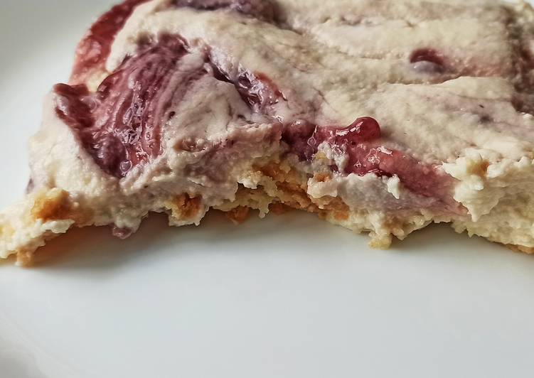 Tarta rápida de yogur griego