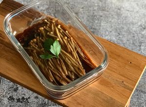 Gambar Enoki Butter Kicap Lemak Manis 1 Minit