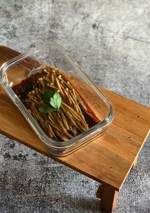 Gambar Enoki Butter Kicap Lemak Manis 1 Minit