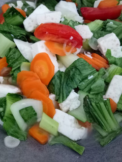Foto resep Tumis Wortel, Pakcoy, Putih Telur