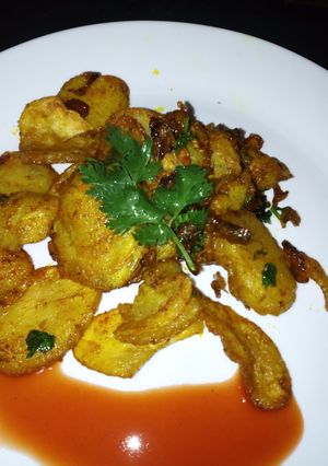 A picture of Bhajia.
