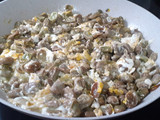 Habitas tiernas con huevos