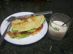 Hình của món Bánh crepe dành cho người ăn kiêng.