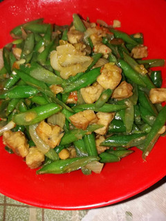 Foto resep Tumis buncis tempe