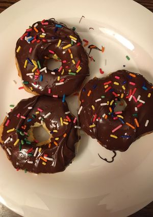 A picture of Air Fried Doughnuts 🍩.