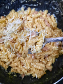 Foto resep Fusilli Carbonara
