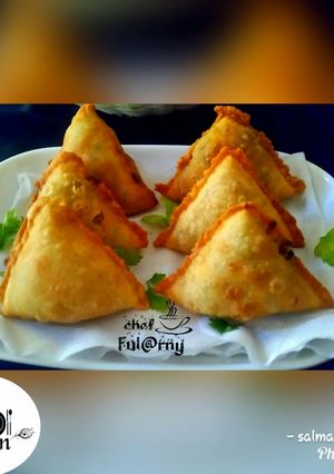 A picture of My simple samosa by salma.s.Adam.
