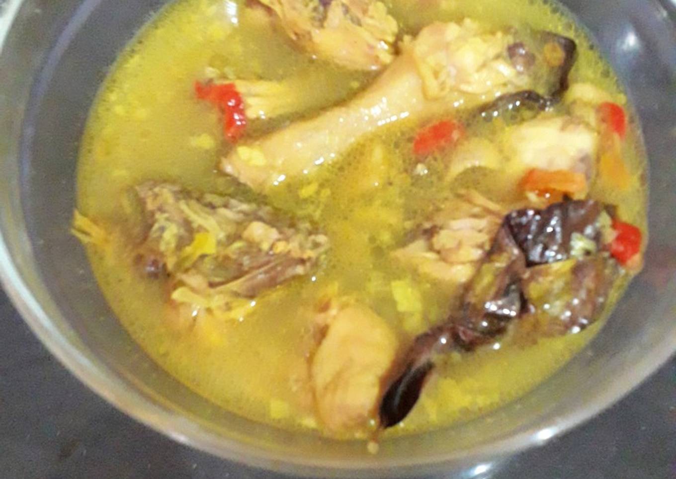 Sop Ayam Bumbu Kuning