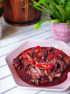 Gambar Daging Masak merah
