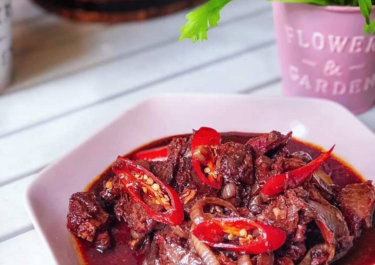 Langkah Mudah Buat Daging Masak merah yang Bergizi