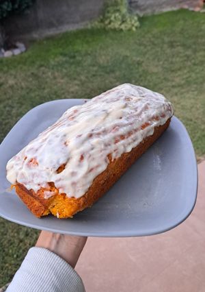 Una foto de Budín de zanahoria