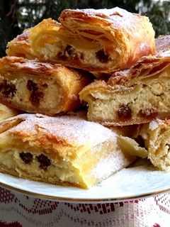 Leveles túrós rétes recept fotója