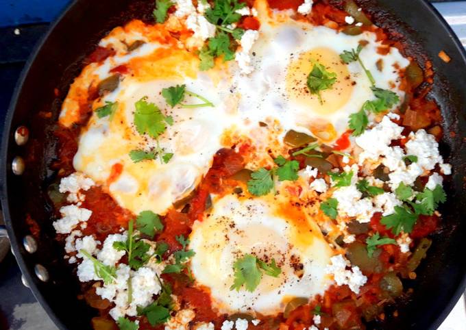 Recipe of Jamie Oliver Moroccan Shakshuka