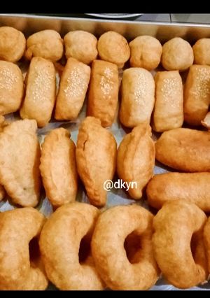 Foto resep 1 ADONAN JADI DONAT,PIZZA,BAKPAU,ROTI PISANG,PASTEL ROTI,ODADING