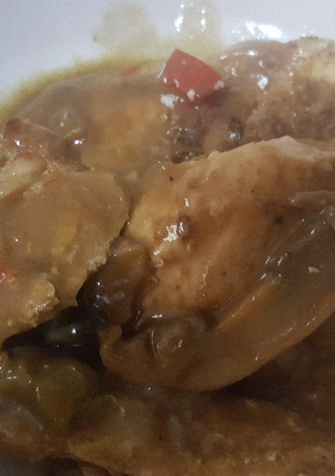 Una foto de Pechugas de pollo en salsa de hongos