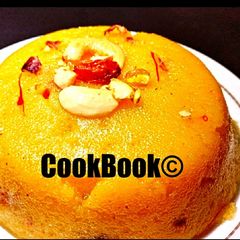 A picture of Rava kesari.