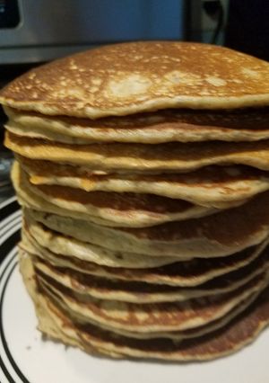 Una foto de Pancakes de avena