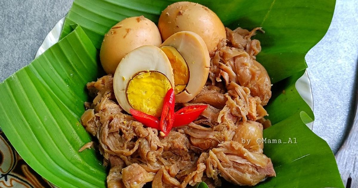 Telur Pindang Gudeg
