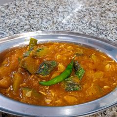 A picture of Pumpkin curry.