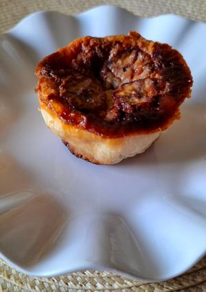 Foto resep Caramelized Banana Custard Pie
