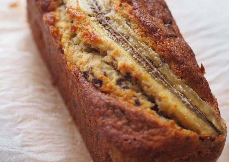 Steps to Cook Super Quick Chocolate Chip Banana Bread
