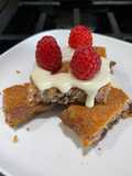 BROWNIES DE FRAMBUESA, CHOCOLATE Y COCO