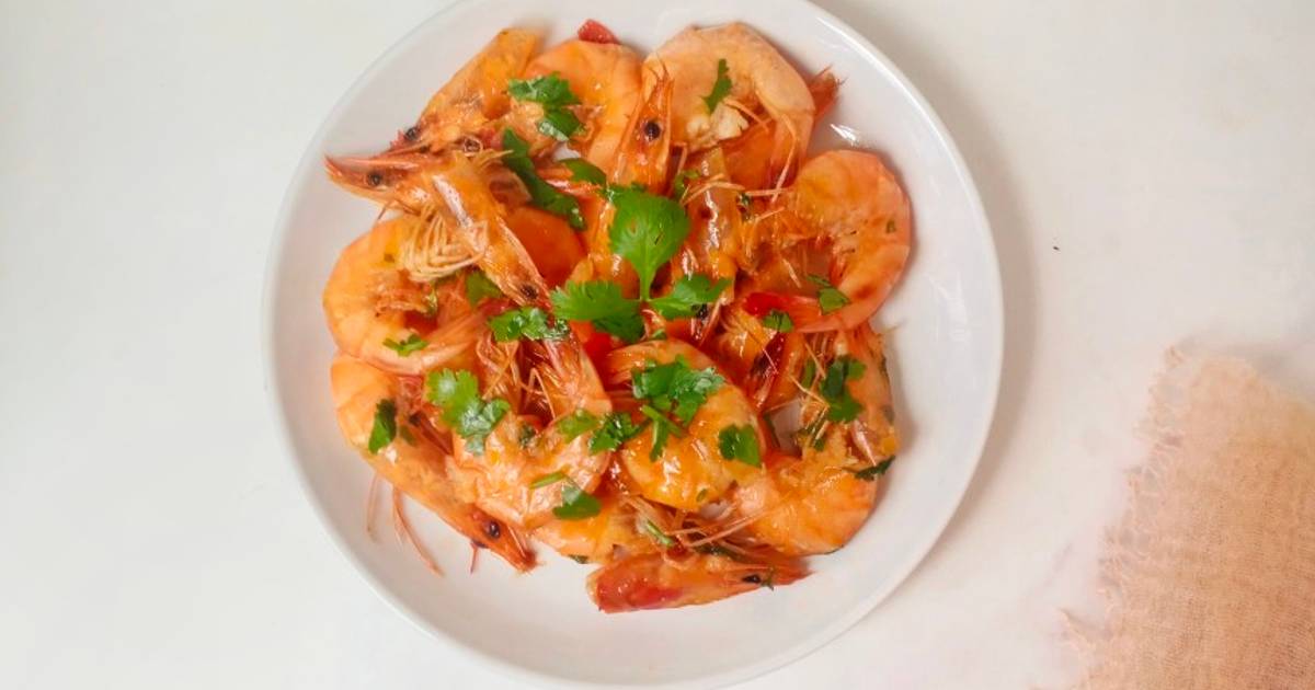 Resep Udang Panggang Daun Ketumbar Oleh Fransiska Arie Cookpad