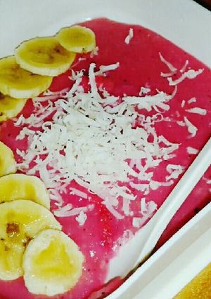Foto resep Bubur Oat + buah segar