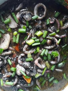 Foto resep Cumi cumi hitam super simple