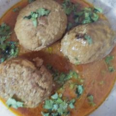 A picture of Nargasi kofte.